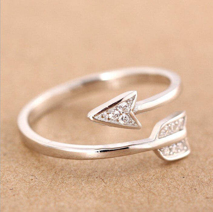 Yiustar Mode Verstelbare Groene Bladeren Ringen Voor Vrouwen Meisjes Sieraden Huwelijksgeschenken Mini Leuke Elegante Open Knuckle Vinger: 70