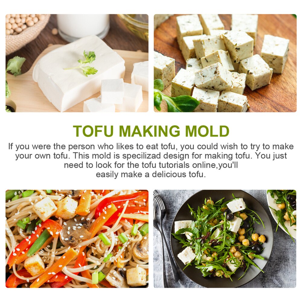1 Set Homemade Tofu Maker Press Mold Tofu Presser Drainer Kitchen Tools Gadgets