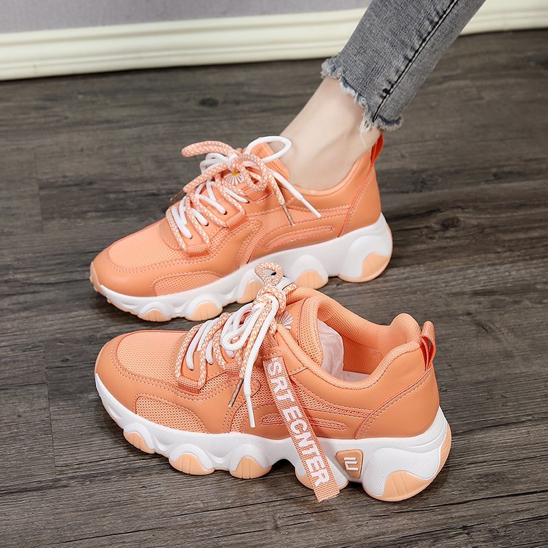 Sommer high-end kvinder sko blød bund luft mesh sko gummi sko kvinder åndbare sneakers dame sko