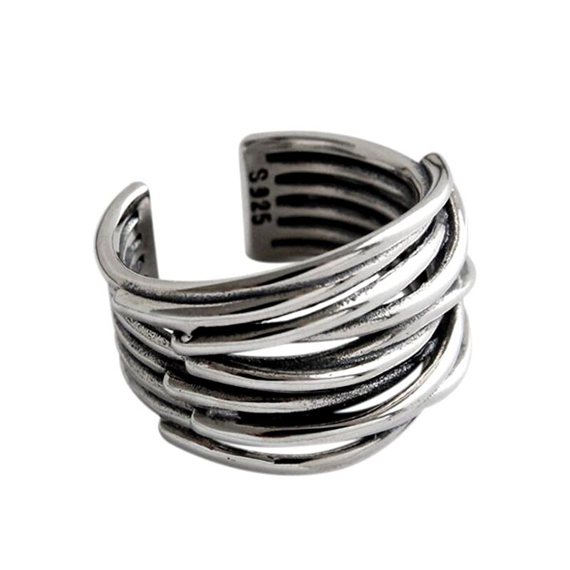 Luxe Creatieve Stijl Boho Layer Kettingen Ringen Voor Vrouwen Verstelbare Ring Charm Sieraden