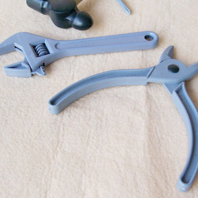 6 stks/set Leren Reparatie Gereedschap Speelgoed Kinderen Vroeg Educatief Plastic Veilig Onschadelijk Speelhuis Rollenspel Games Speelgoed