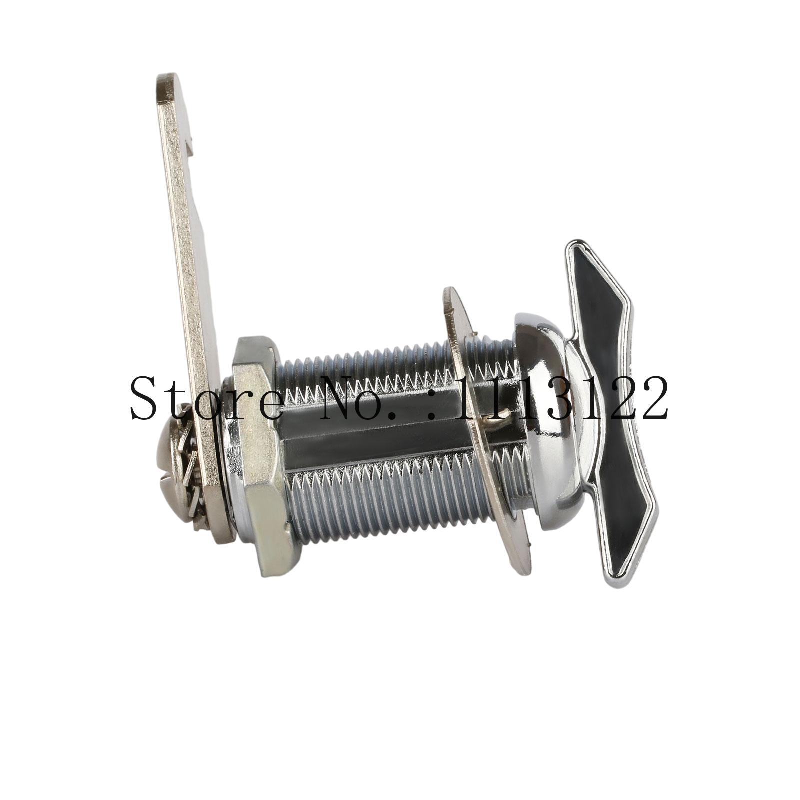 Keyless Turn Cam Lock for Boat Cabinet Bus Cabinet Turn To Open Cabinet Lock Non-Locking Replacement Lock for RV Compartment 1PC