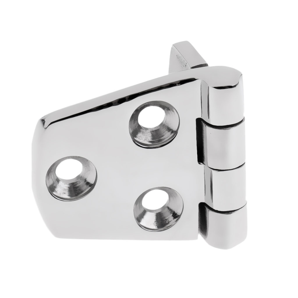 Heavy Duty Boat Door Hatch Locker Short Side Strap Hinge 2.24" x 1.5" - Marine 316 Stainless Steel