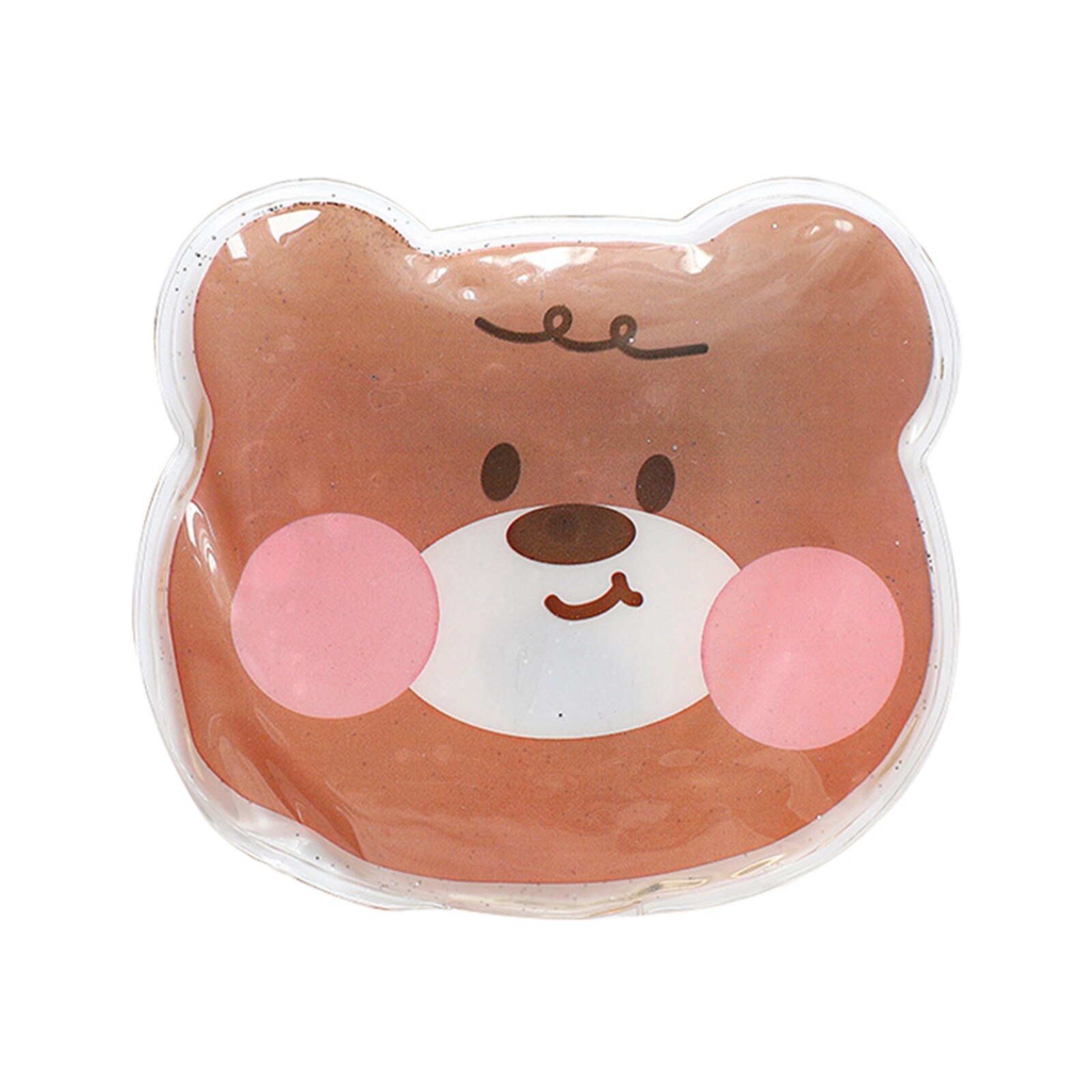 Cute Cartoon Hand Warm Reusable Heat Packs Mini Portable for Girls Winter Warm Supplies Hand Warmers Warm Baby Heater: Brown