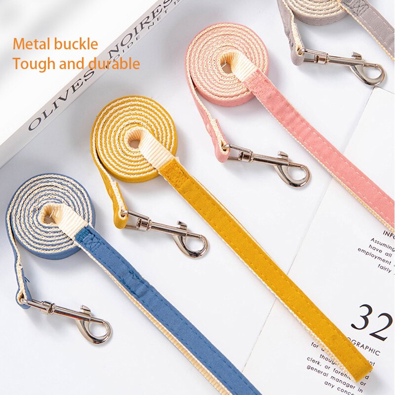 Halsband Leash Set Verstelbare Puppy Harnas Huisdier Harnas Voor Kat En Hond Zachte Halsbanden &amp; Leads Met Leuke rugzak