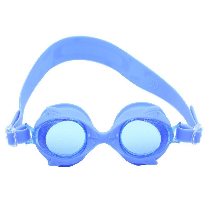 Anti-fog Kinderen Zwembril Cartoon Vis Waterdichte Siliconen Kinderen Jongens Meisjes Water Bril Sport Swim Eyewear