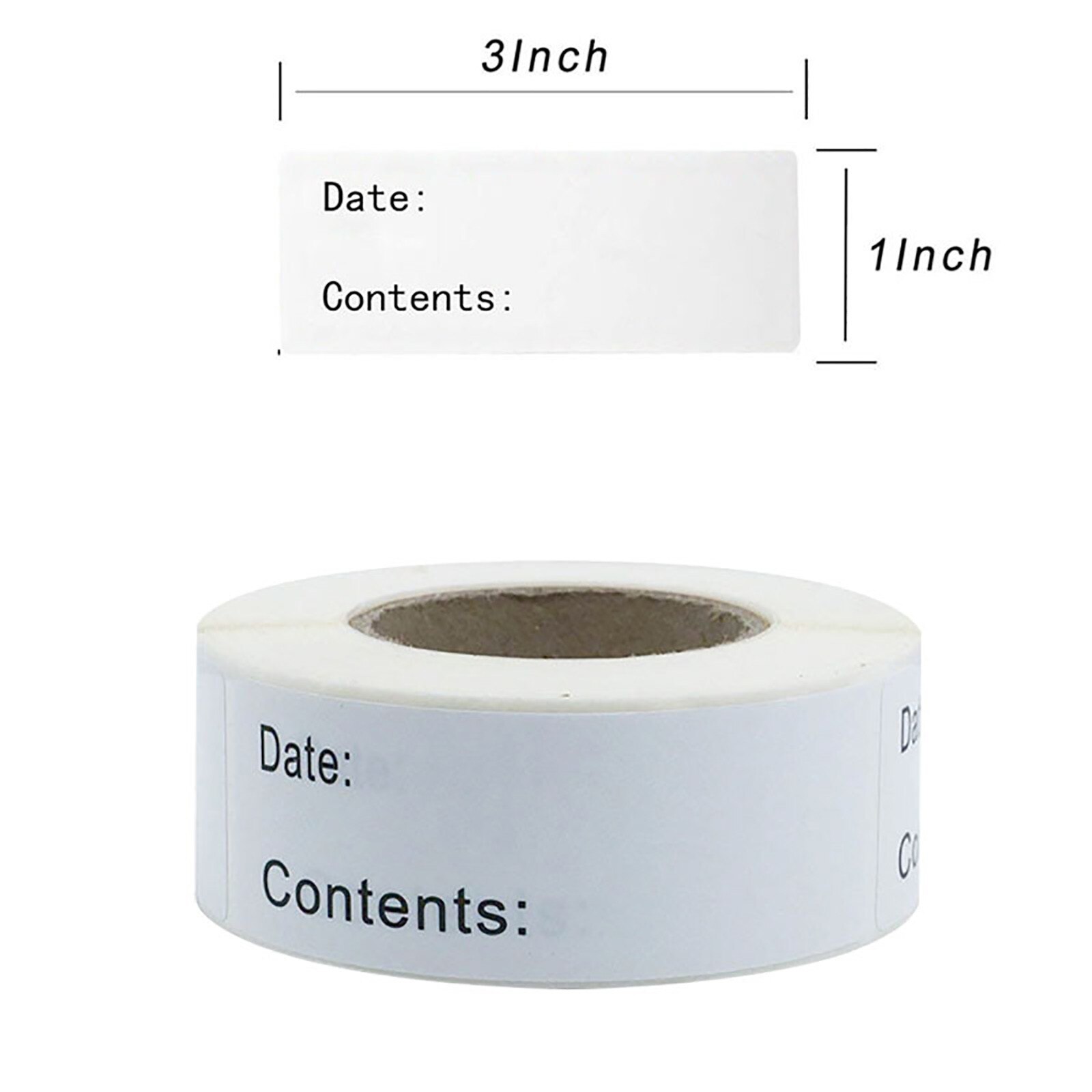 Voedsel Labels U Een Idee Van Wat In Uw Koelkast En Zijn Vervaldatum Kruidkruik Opslag Fles box Backboard Sticker