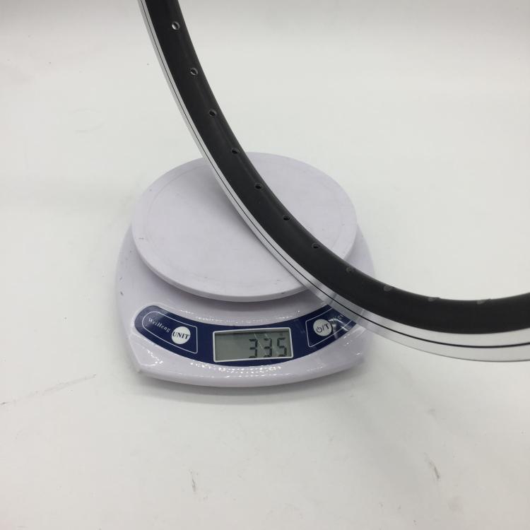 18 inch bike rim double layer aluminum alloy bicycle rims 20/24/28/32/36 hole A/V valve black rim