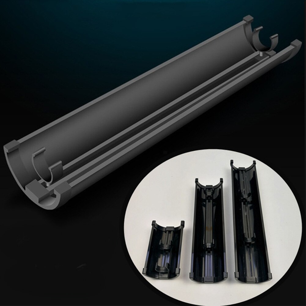 Light Barrier Solid Easy Install Aquarium Accessories Plastic Fish Pond Disinfection Equipment UV Lamp Hood Baffle Plate Black