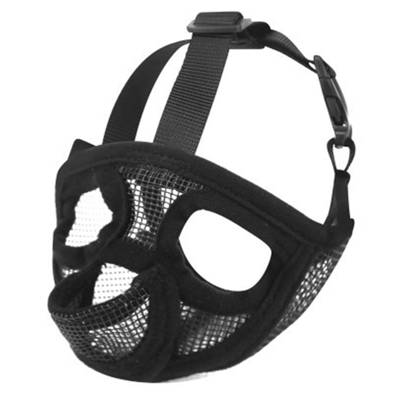 Short Snout Pet Dog Muzzles Adjustable French Bulldog Muzzle Dog Mouth Mask Breathable Muzzle for Anti Stop Barking Supplies