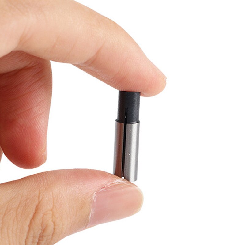 1 stk 1/4 1/8 6.35 3.175 cnc adapter spændetang skaft cnc router værktøj adaptere holder fræseskær konvertering borepatron 6 to 4