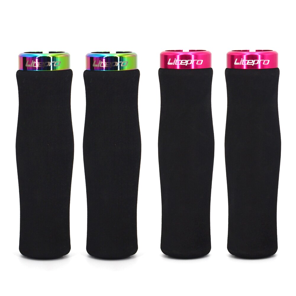 Litepro Bike Grips MTB BMX Road Cycling Handlebar Grips Anti-Skid Rubber Bicycle Grips Mountain mtb Grips Bicycle Accessories