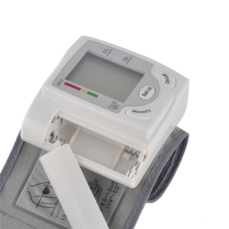 Domestica Automatische Pols Digitale LCD Bloeddrukmeter Bloeddrukmeter Draagbare Puls Thuis Tonometer Bloeddrukmeter