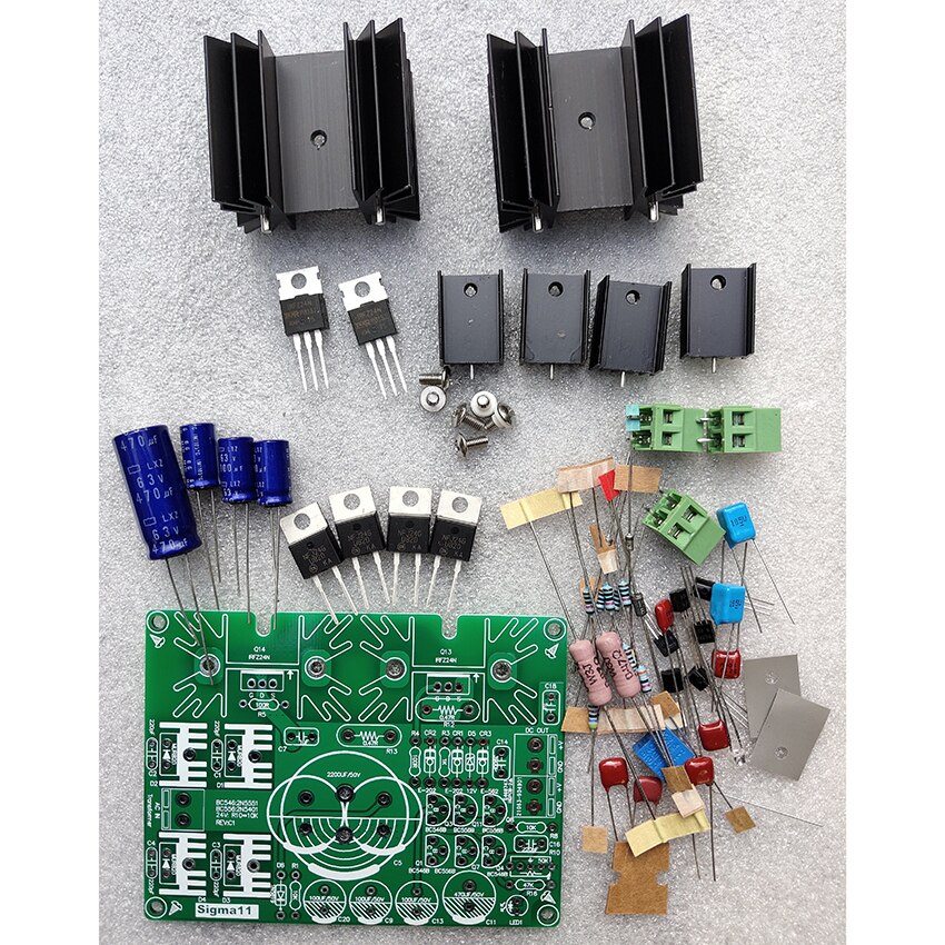 Diy Kits Sigma11 Verstelbare Voltage Regulator Voor Dac Decoders Hoofdtelefoon Voeding T1431: Default Title