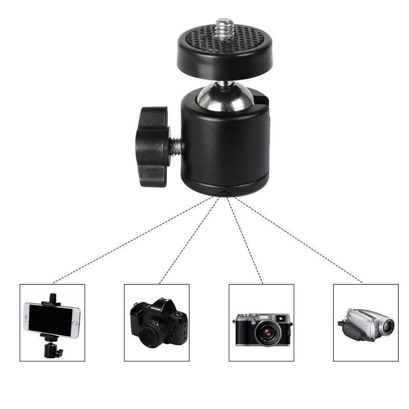 Mini Ball Head voor HTC Vive Vuurtorens Basisstation Camera Camcorder HTC 360 Graden Statief Adapter Ball Head Camera