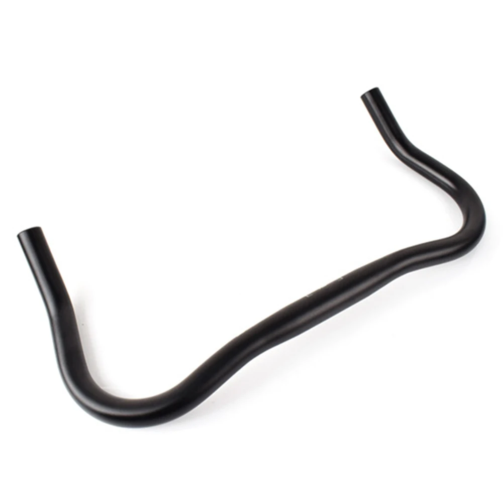 25,4 mm 390 mm Bullhorn-Lenker für Fixed Gear Mountain Road Bike Fahrradteile Aluminiumlegierung Fahrradlenker Rest Bend Bar
