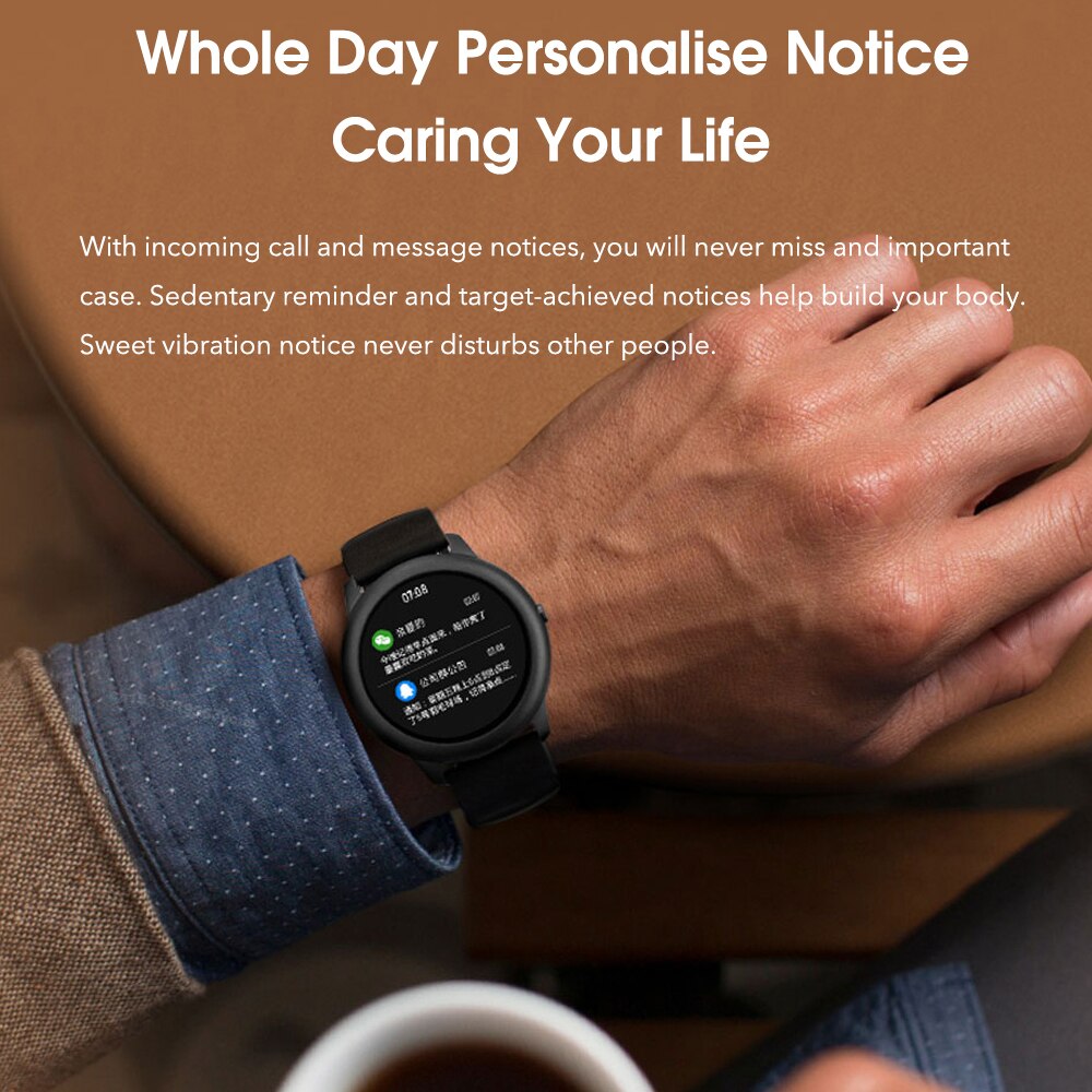 Original xiaomi haylou solar smart ur sport armbånd puls søvn monitor fitness tracker til ios android