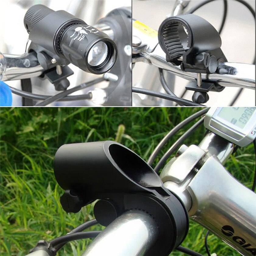 Mount cykel cykel lommelygte led lommelygte holder klip universal cykel mount klemme