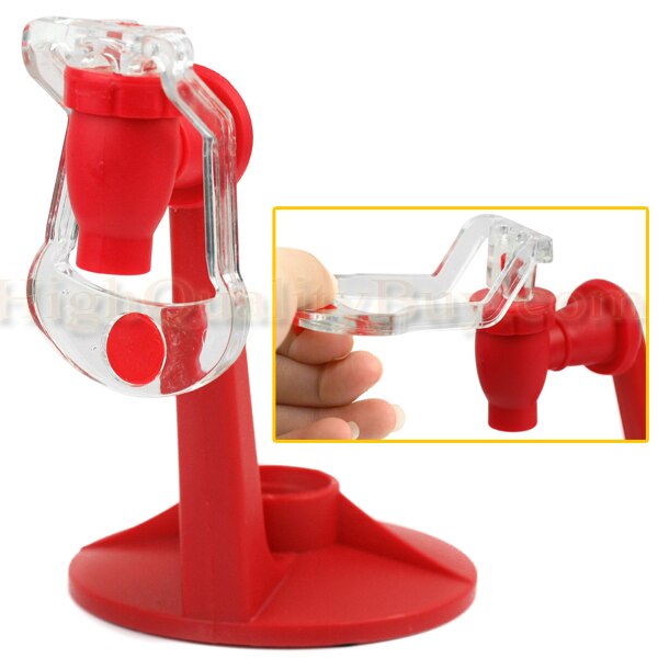 Coke Fizz Soda Soft Drinking Saver Dispenser Faucet Upside Down Water Dispense Machine Gadget Party Home Bar