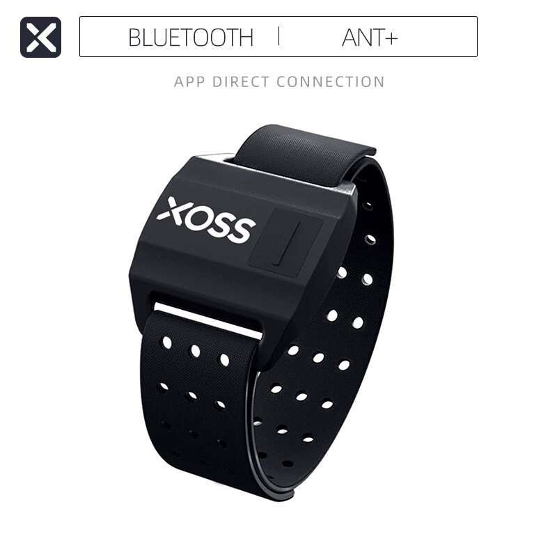Arm pulsmätare handrem bluetooth 4.0 ant+ fitness smart sensor för garmin bryton cykling cykel sport xoss dator: Xoss armpuls