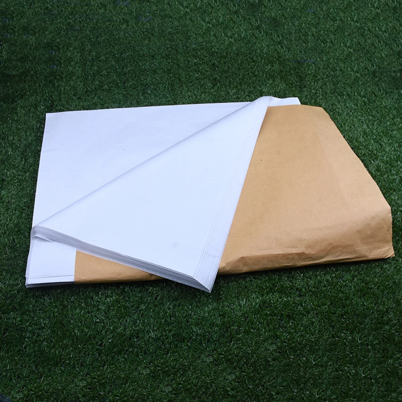20 hojas/paquete de papel tisú con forro blanco para camisa, zapatos, bricolaje, hecho a mano, 50x35cm, papeles para envolver vino translúcidos, embalaje de