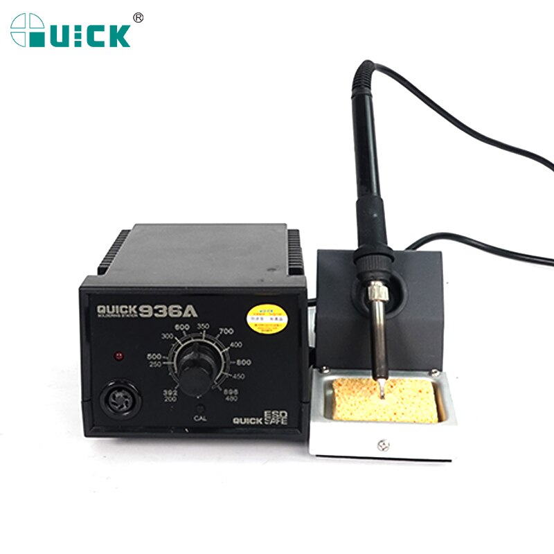 QUICK 936A soldering station temperature rework station Pure copper solder for cell-phone BGA SMD PCB IC Repair solder tools