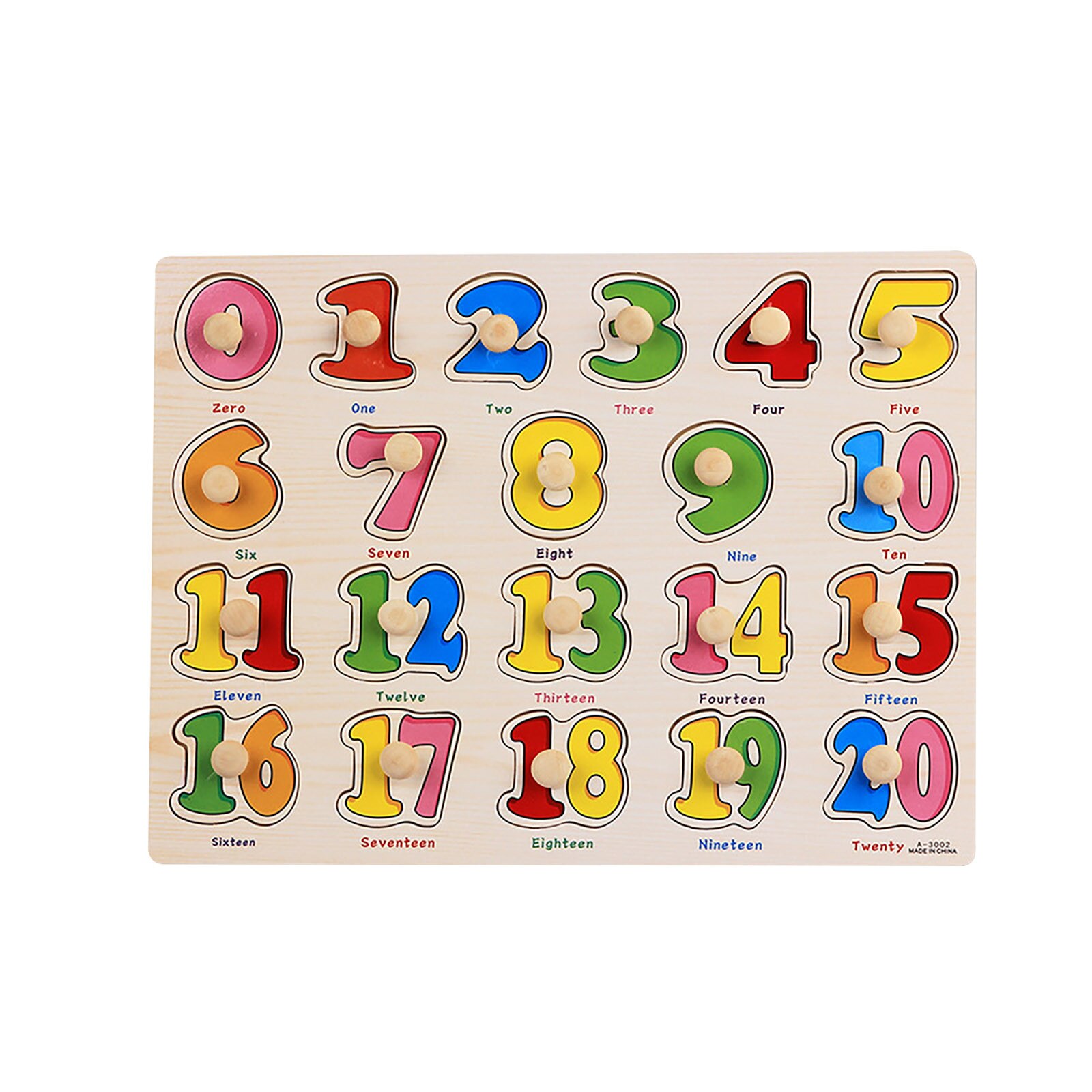 1Pc Jonge Kinderen Bouwsteen Puzzel Houten Houten Puzzel Intellectuele Speelgoed Brithday