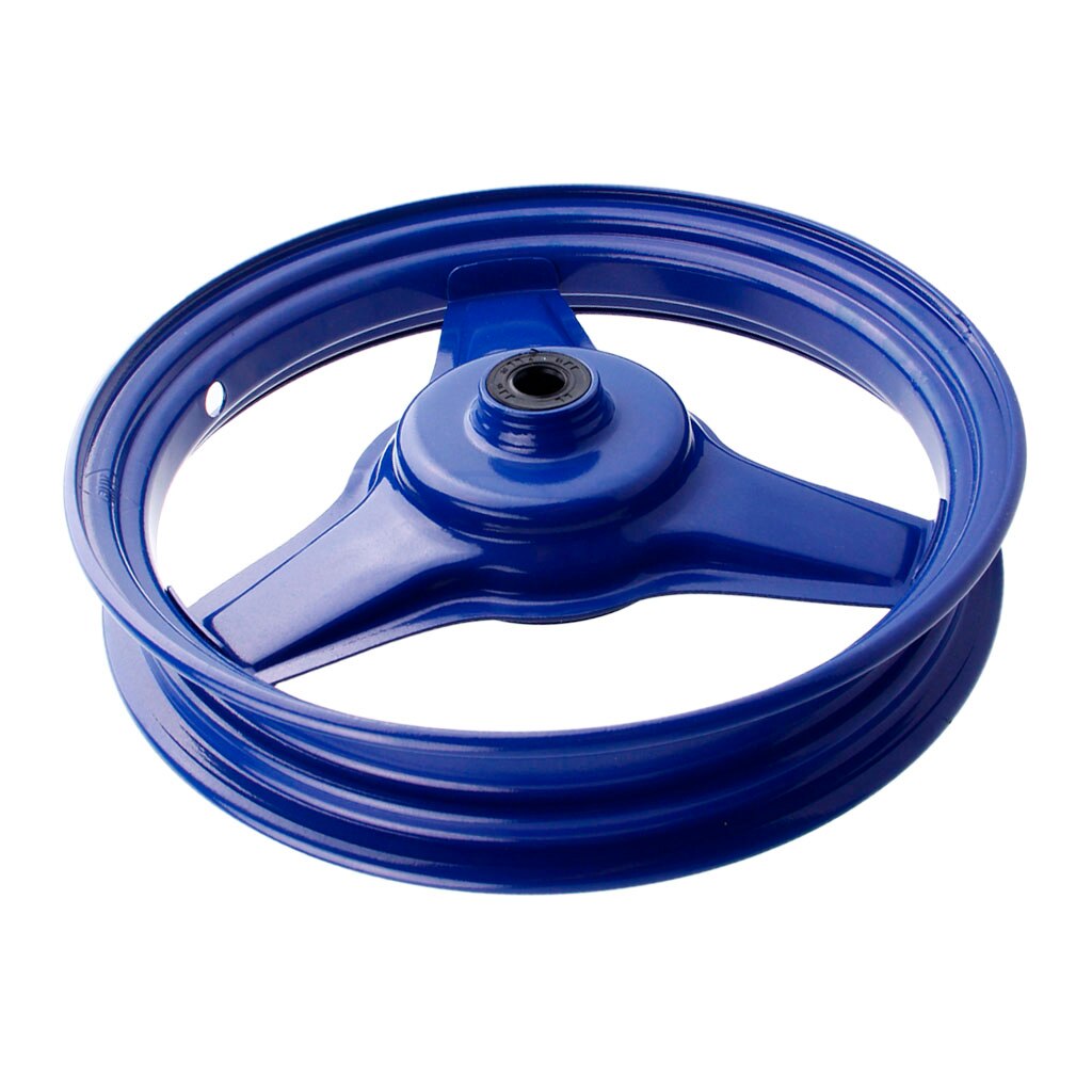 Motorbike Parts Front Rim Wheel for Yamaha PY50 PW50 PEEWEE PY Blue