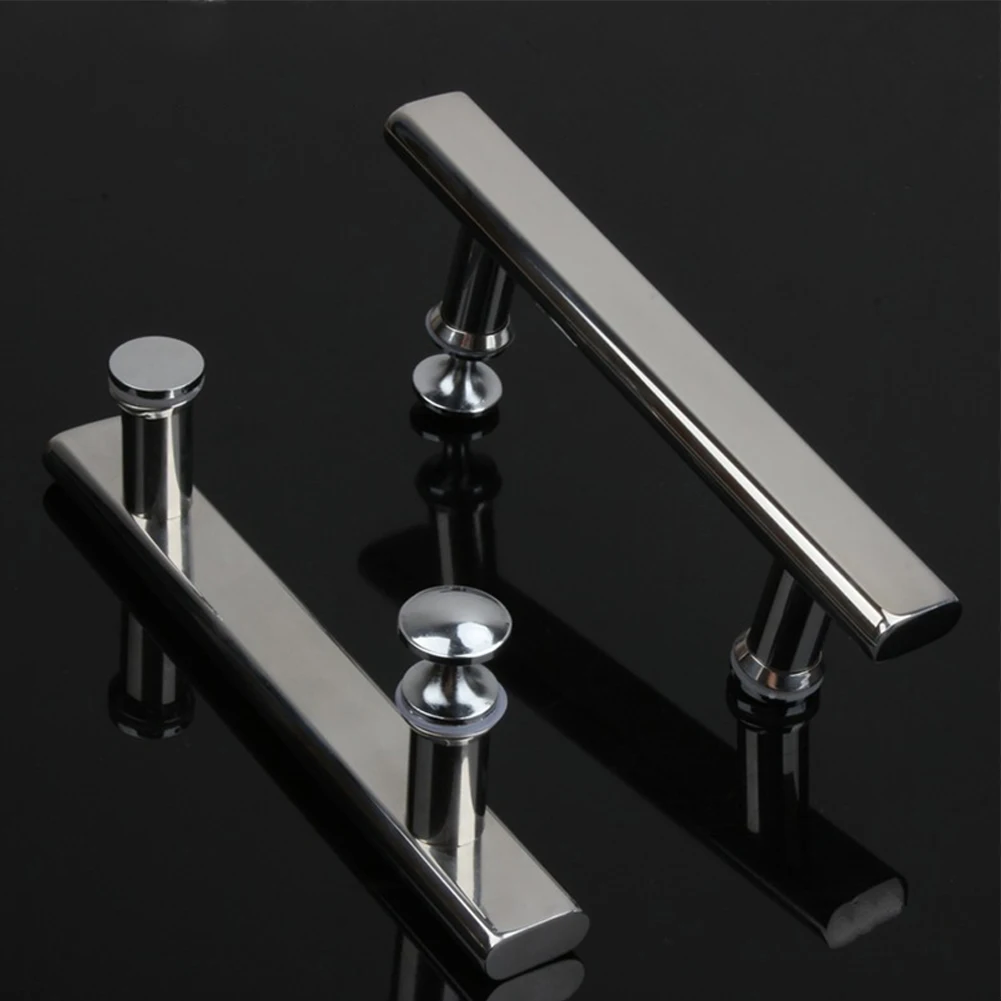 Douchedeur Handgrepen Rvs Chroom Knoppen Douche Glas Schuifdeur Handgrepen Kast Glazen Deur Meubelen Hardware