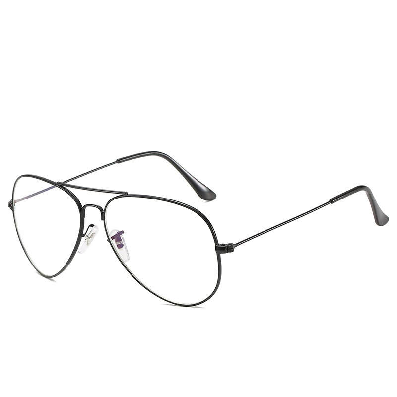 SGYOUWANT-Gafas de estilo aviador para hombre y mujer, lentes transparentes con montura dorada, clásicas, para leer