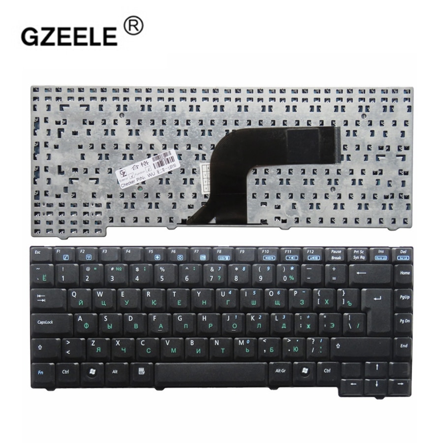 Gzeele russisk tastatur til asus  f5z f5vl f5 f5q f5m f5r f5n f5sl f5j f5v x50 x50c x50v x50r x50n x50m laptop tastatur ru