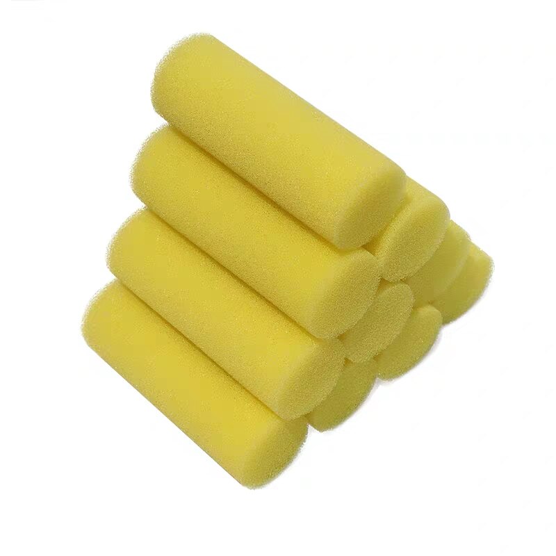 Rodillo de flores para tirar del barro, juego de pinceles profesionales de pintura de corredor, pintura de pared para casa, oficina, rollo de pintura de pared de construcción, 10 Uds.