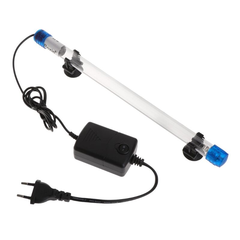 Aquarium UV Licht EU Aquarium Sterilisator Ultraviolet Lamp Dompelpomp 5 W/7 W/11 W Verlichting Aquario accessoire EU Plug: 11W