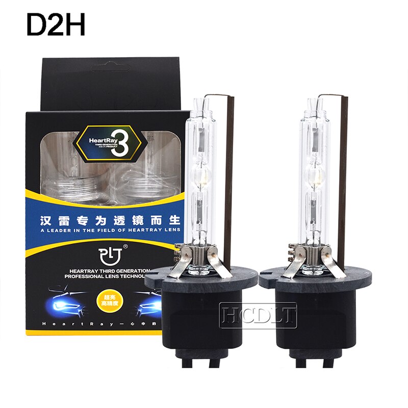 HCDLT HID Xenon Bulb 12V 35W HeartRay D2H 9012 Car Headlight Xenon H1 H11 HB3 HB4 H7 HID Replacement Bulb Lamp 4500K 5500K 6500K