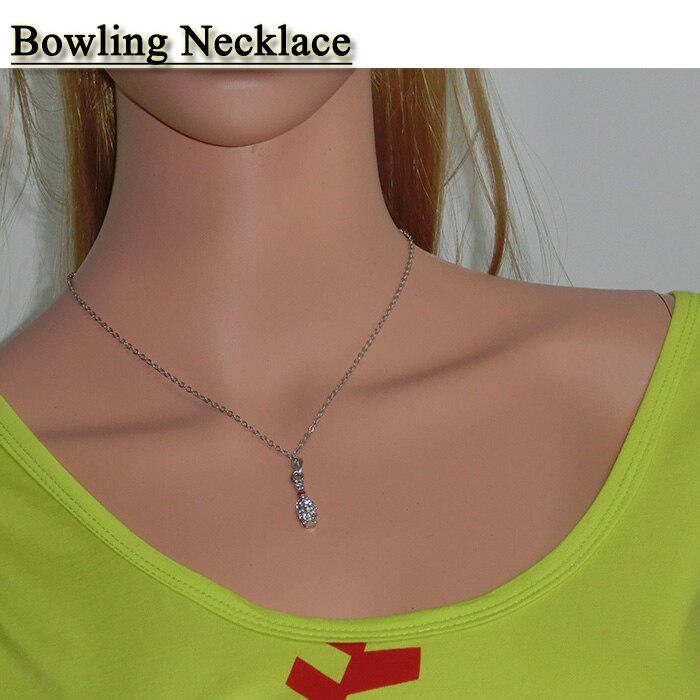 Collar deportivo Bowling collar diamantes de imitación cristal Bling para deportes niñas blanco amarillo