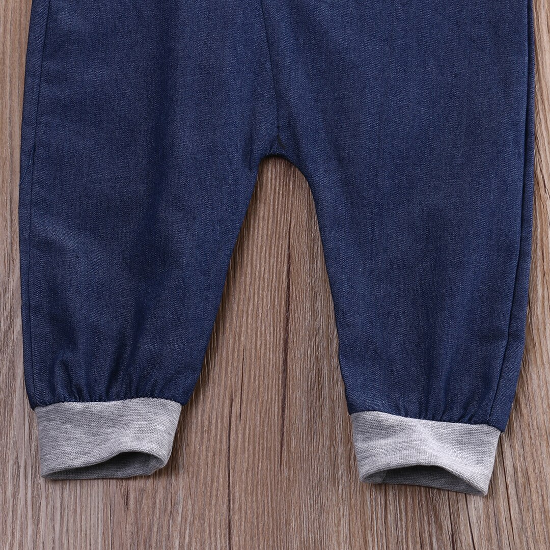 overall Autumn baby boys girls soild color Hooded collar short sleeve zipper overalls pullover