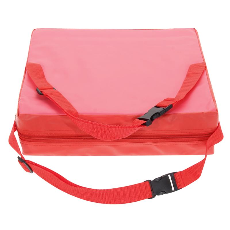 Asiento elevador portátil para niños, alimentación de bebé, taburete de silla alta, asiento de refuerzo para comer, asiento plegable portátil para viajar: 04