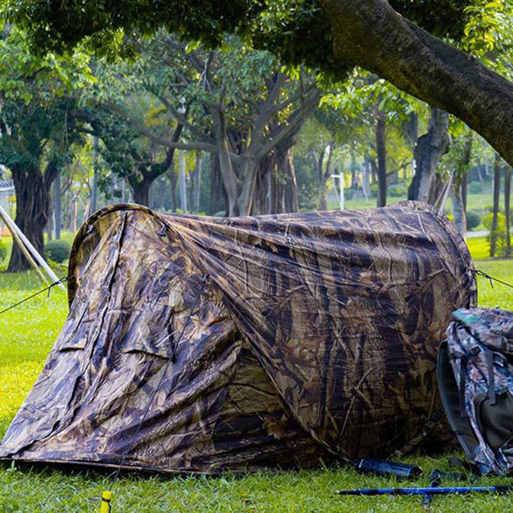 80% Hotcamping Tent Draagbare Waterdichte Polyester Opvouwbare Automatische Popup One-Man Tent Voor Buiten