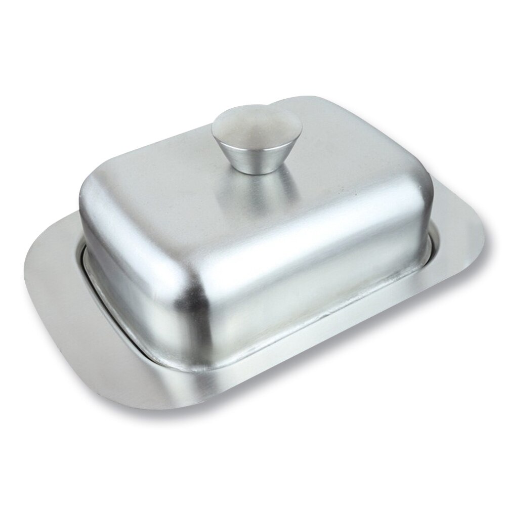 Butter Box Butter Dish Stainless Steel Butter Dish With Lid Solid Cheese/Butter Container Butter Cheese Storage Box