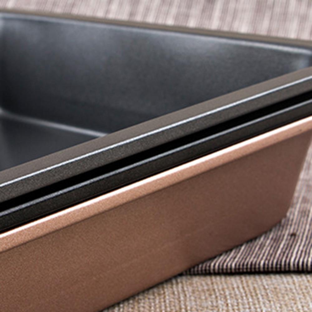 8 Inch Carbon Steel Square Baking Pan Carbon Steel Oven Bread Cookie Cake Tray Mold Bakeware Baking Moulds Kitchen Accessories