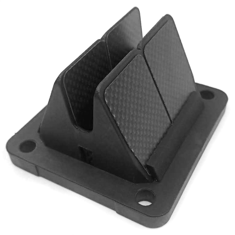 Válvula de lengüeta de entrada de fibra de carbono para YAMAHA YZ85 YZ400 CR250R Vintage sistema de válvula de lengüeta de motocicleta: Default Title