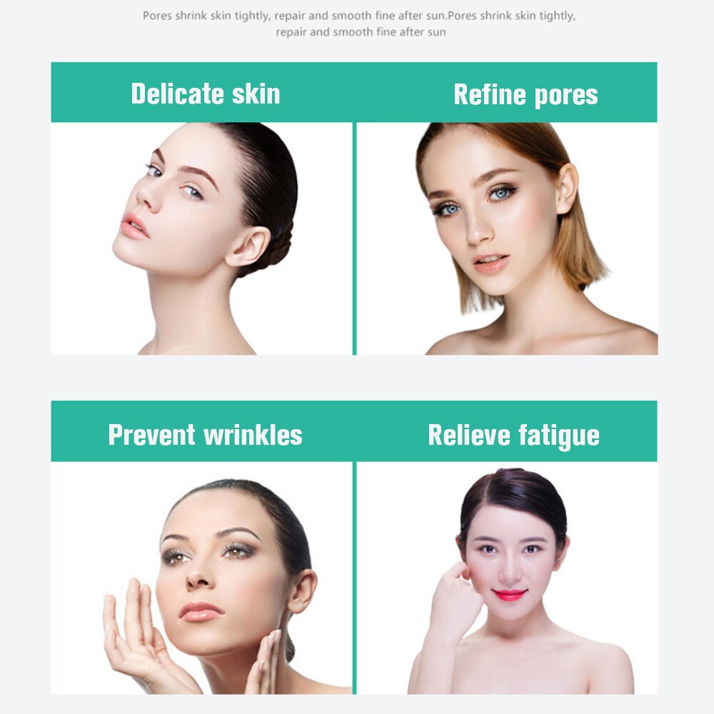 Ice Roller Rvs Body Gezicht Facial Koude Gel Cooling Therapie Massager: translucent