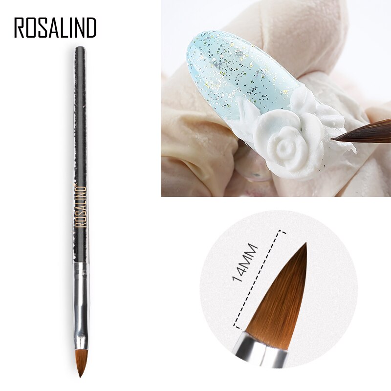 Rosalind Gel Acryl Nail Brush Tekenpen Verf Borstels Voor Manicure Nail Art Borstel Voor Nagels