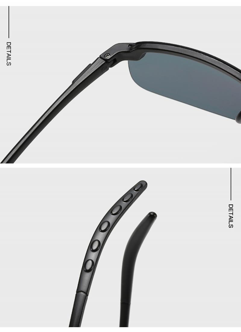 Glasses Очки Polarized Sunglasses Alloy Glasses Color Changing Glasses Driver Driving Fishing Sunglasses Car Accessories
