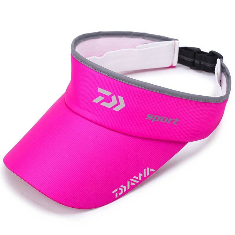 Daiwa-Sombrero de pesca de secado rápido para hombre y mujer, gorro de Sol de secado rápido con tapa vacía para viaje, gorro de pesca para hombre y mujer, gorro de tenis para exteriores: Photo Color 05