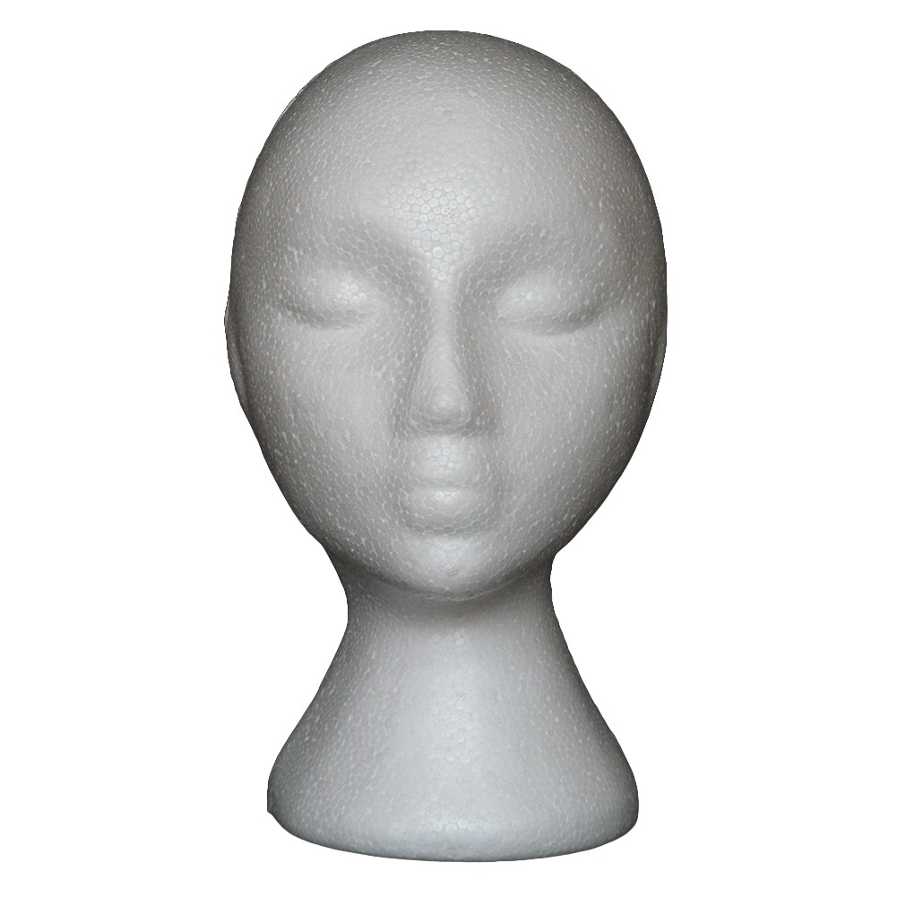 Abstract Foam Mannequin Head Manikin Head Model Wig Hair Glasses Display Stand wig head with stand wig holder manikin head tool