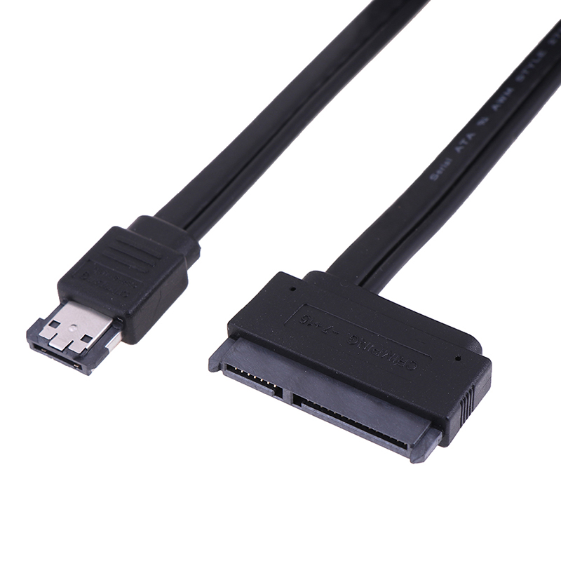 USB eSATA eSATAp Dual Power 12V 12V 5V Cable eSATAp to SATA 7 + 15 22Pin Data 2.5 "SSD HDD 0.5M Hard Drive Adapter Cable