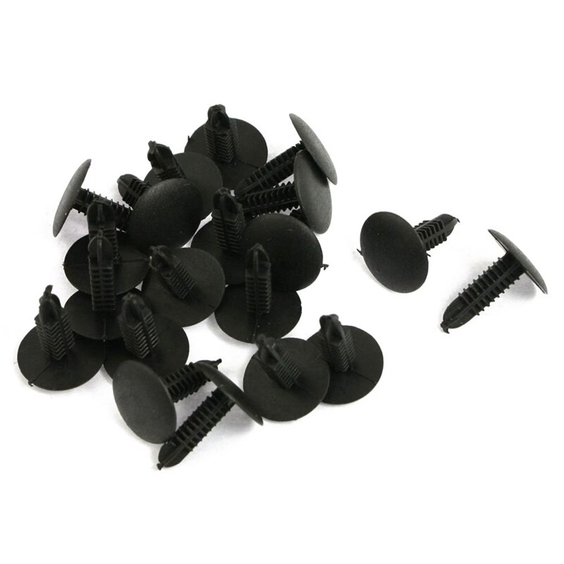 Tubo de silicona de grado alimenticio, manguera de 5Mm,1M, negro con 20 piezas, Clips de plástico para Panel de embellecedor de árbol de abeto, cabezal de 16Mm