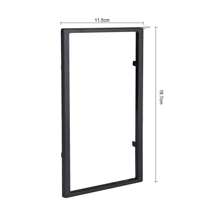 Dubbel Din Autoradio Fascia Voor Auto Radio 7018B 7010B 8702 7023D 7010G 7018G Installatie Trim Fascia Gezicht plaat Panel Dvd Frame