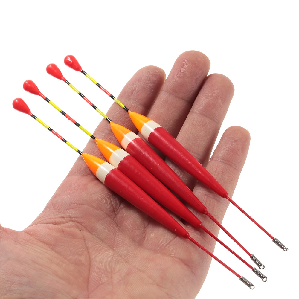 10 stk 16cm fiskeflåter satt fiskeutstyr flytende biteindikator flytebødu flerfunksjons lette flytere